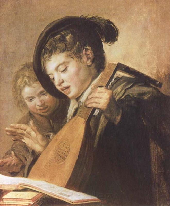 Frans Hals Two Singing Boys Germany oil painting art